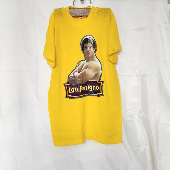 🔥🔥Vintage 1979 Youth Lou Ferrigno (the hulk) muscle 💪 T-shirt - Picture 1 of 4